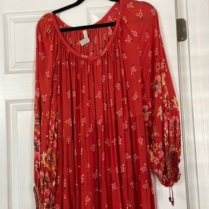 Spell & the Gypsy large orange floral maxi!